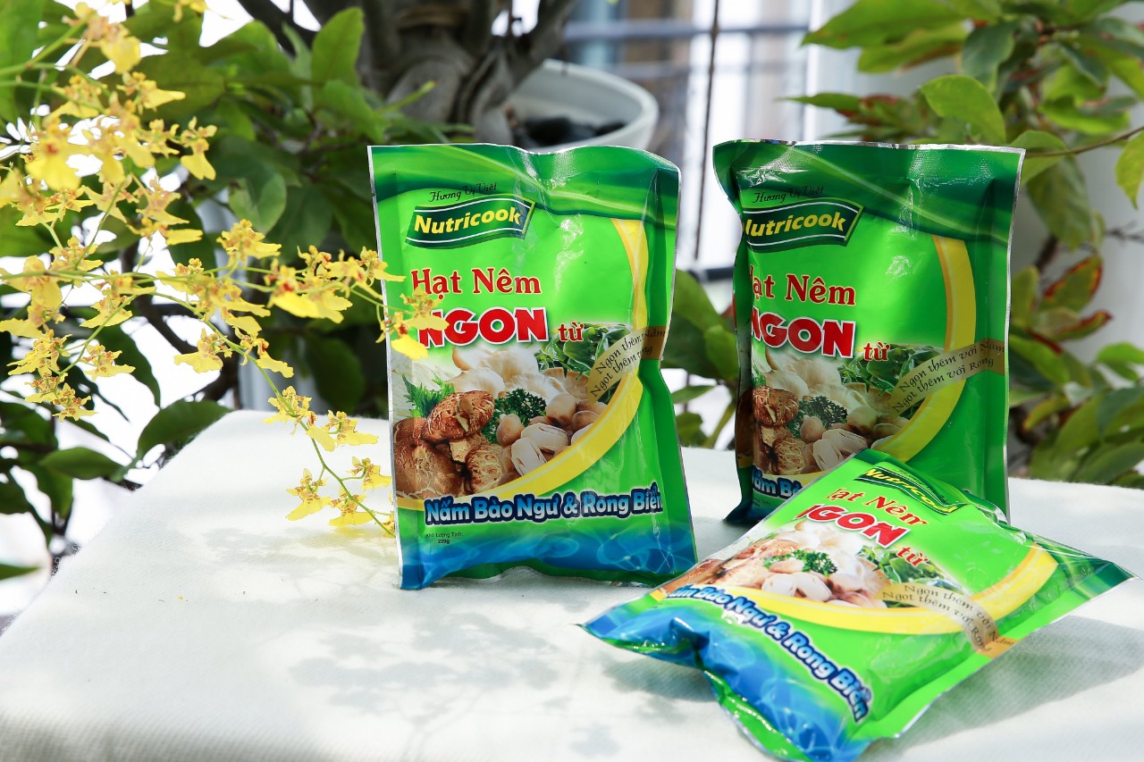 Hạt nêm Nutri nấm bào ngư, rong biển 400g